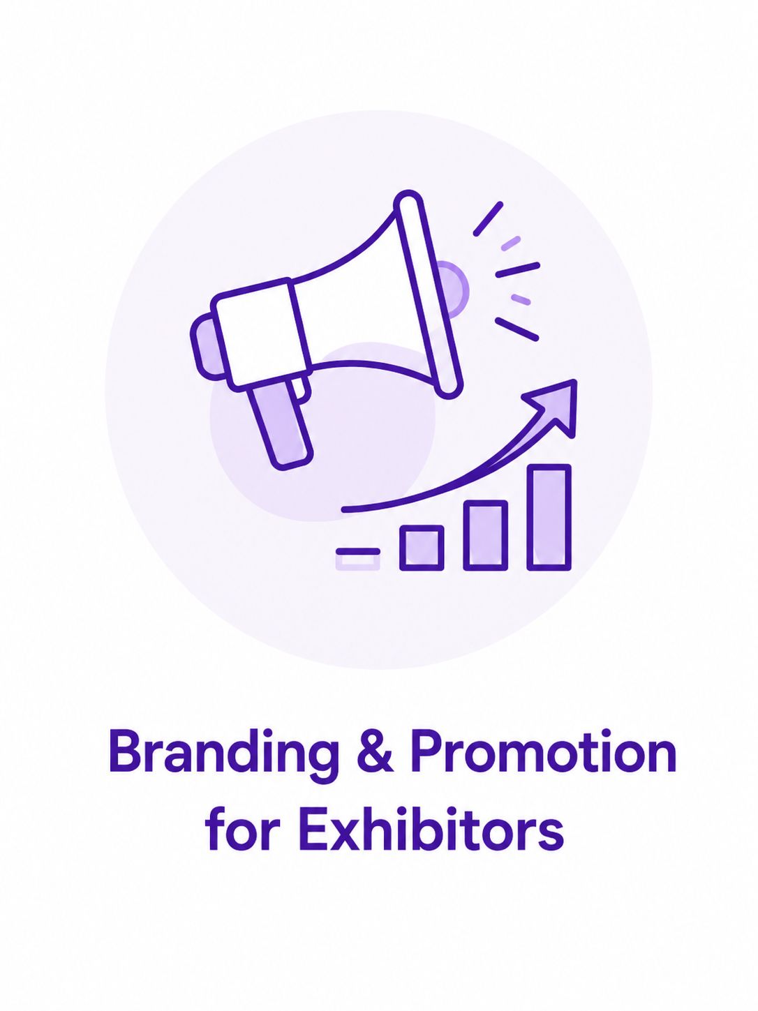 Branding and promotion for exhibitors